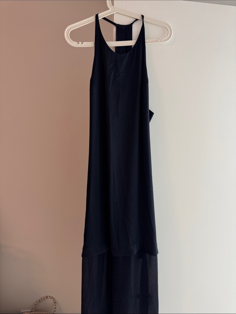 Club Monaco Black Maxi Dress with Racerback